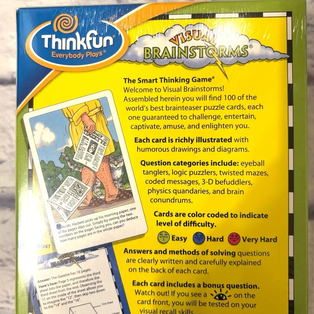 Thinkfun visual brain